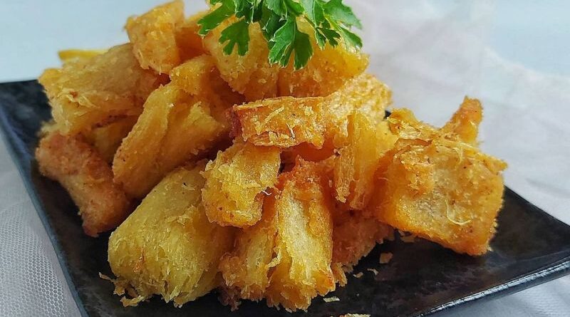 Singkong Goreng Lembut Dan Krispi Ala Warung Tela-Tela