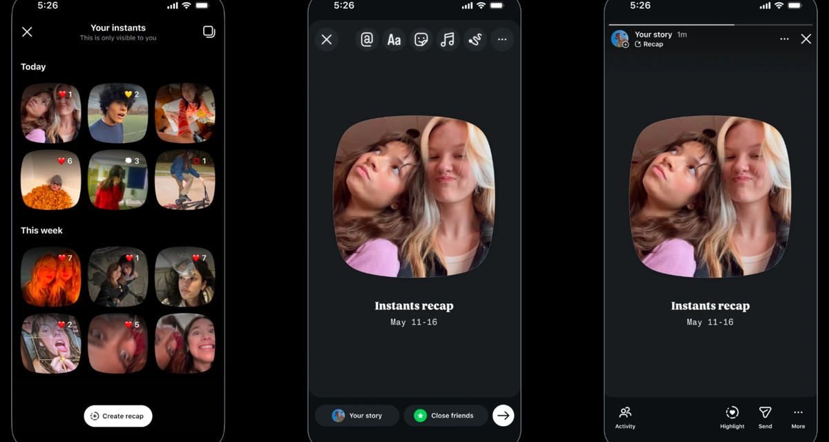 Instagram Ada Fitur Instants, Banyak Yang Belum Tahu Fungsinya