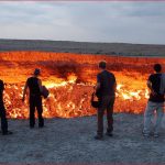 Kawah Darvaza Gerbang Menuju Neraka Di Turkmenistan