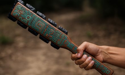 Macuahuitl Senjata Tradisional Suku Aztec Meksiko