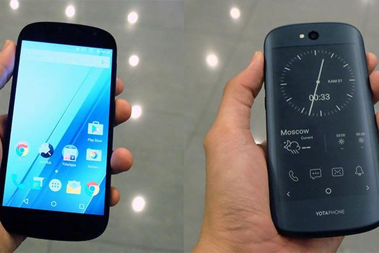 Ponsel Yota Phone 3 Hadir Dengan Dua Layar Menarik Dan Unik